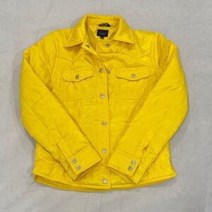Y2K Tommy Jeans Yellow Puffer Jacket